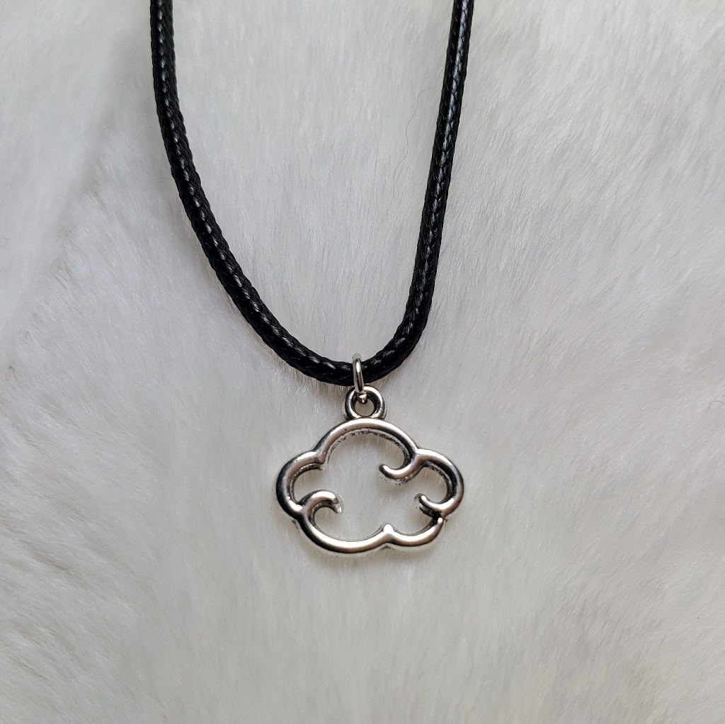 Tiny Cloud Charm Necklace